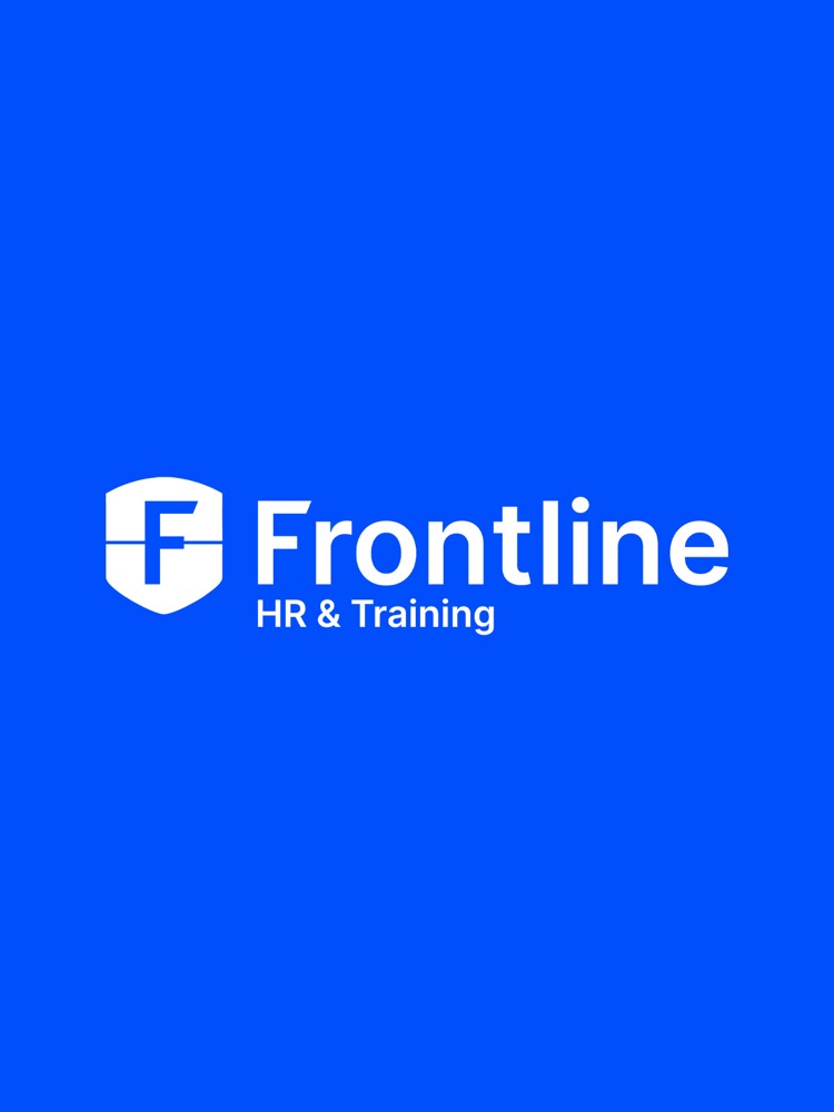 Frontline — Reversed on blue