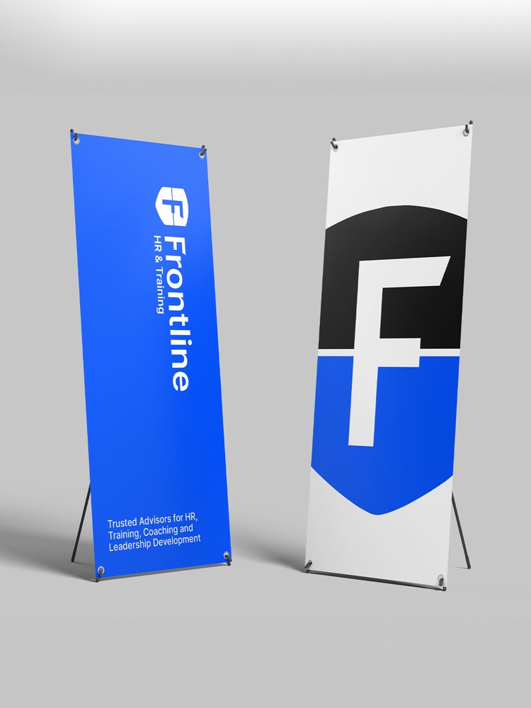 Frontline — Pull-up banner