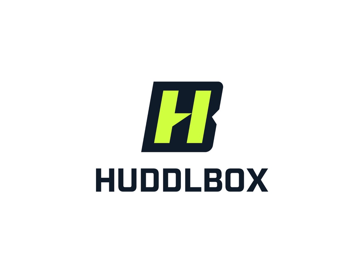 HuddlBox logo lockup