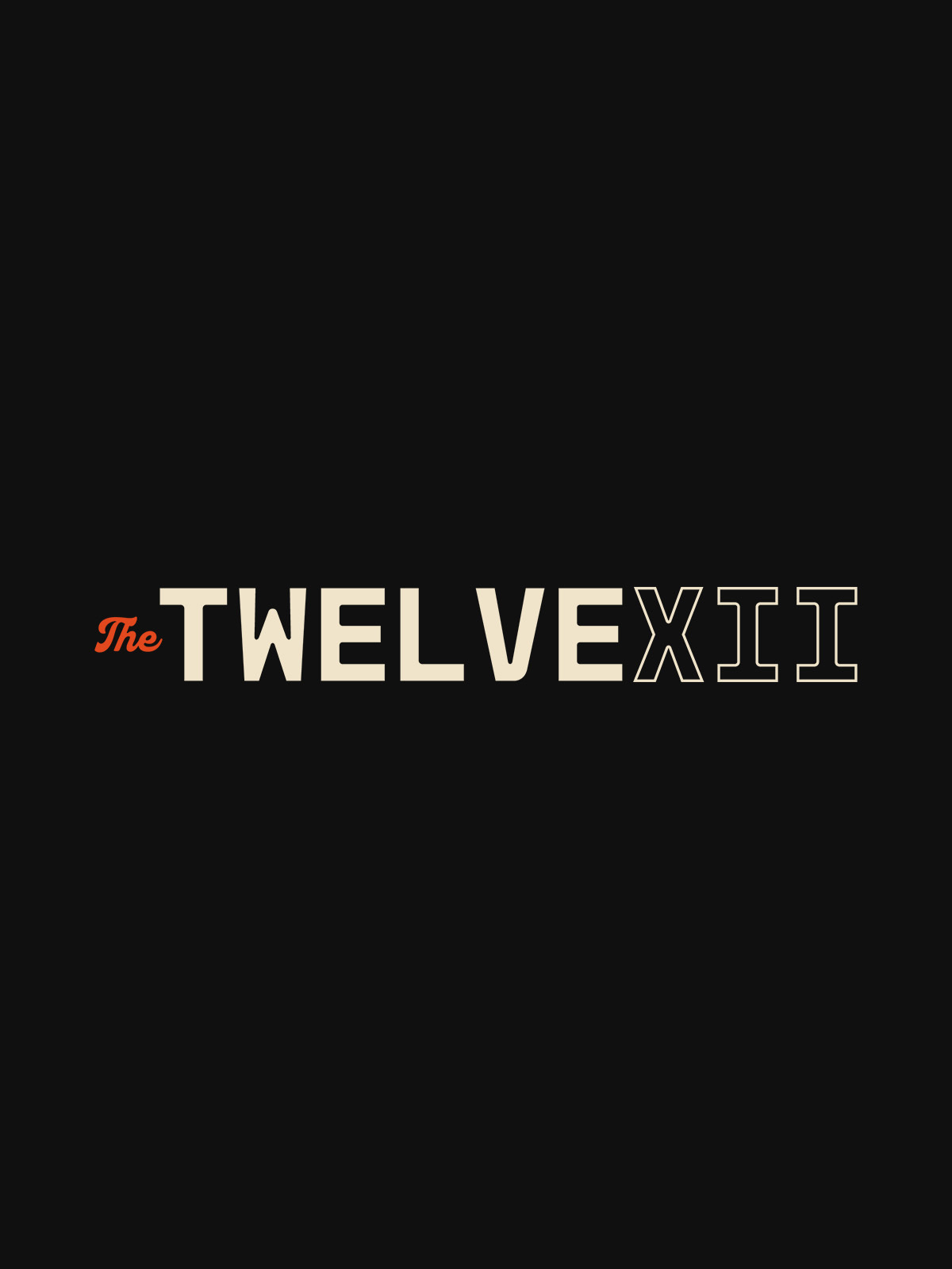 The Twelve — On near-black